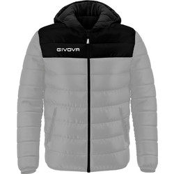 Givova Oslo Ανδρικό Μπουφάν Χειμωνιάτικο Puffer Γκρι G024-0910