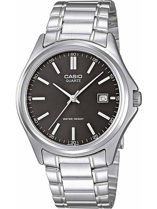 Casio Ανδρικό Ρολόι με Ασημί Μεταλλικό Μπρασελέ MTP-1183PA-1AEF