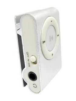 Brushed metallic style MP3 Player σε Ασημί OEM