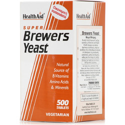 Health Aid Super Brewers Yeast 500 Ταμπλέτες