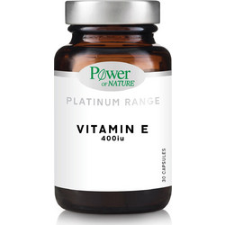 Power Health Platinum Range Vitamin E 400iu 30 Κάψουλες