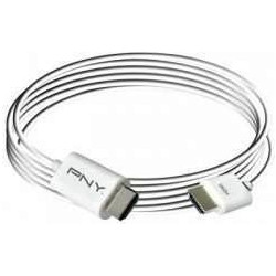 PNY Καλώδιο HDMI Male to HDMI Male 4.9m White