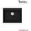 Sanitec Ultra Granite 809 Υποκαθήμενος Νεροχύτης Γρανίτη Ματ Nero 60x50cm