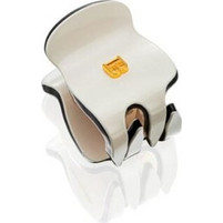 Balmain Pince a Cheveux White/Black Small