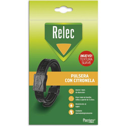 Relec Mosquito Repellent Εντομοαπωθητικό Βραχιόλι Black
