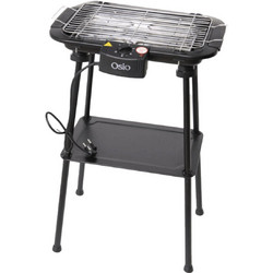 Osio OGB-2440 Ηλεκτρική Ψησταριά Σχάρας 2000W με Ρυθμιζόμενο Θερμοστάτη