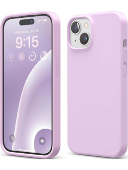 Elago Silicone Case - Premium Θήκη Σιλικόνης Apple iPhone 15 - Light Lilac (ES15SC61-LLIL)