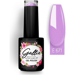 Gellie UV Led Soak Off E 671 Ημιμόνιμο Βερνίκι Νυχιών 10ml