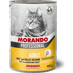 Morando Professional Adult Chunks with Chicken & Turkey 405gr