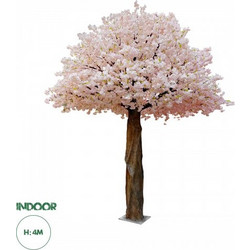 GloboStar(R) Artificial Garden CHERRY PRUNUS BLOSSOM TREE 20167 Τεχνητό Διακοσμητικό Δέντρο Άνθος Κερασιάς Προύμνη Υ400cm