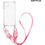 Sonique Armor Clear Θήκη Σιλικόνης με Strap Samsung Galaxy M13 4G Pink