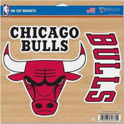 Wincraft Nba Fan Mag 11X11 C Bulls 96984013 Bulls