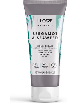 I Love Naturals Bergamot & Seaweed Hand Cream 100ml