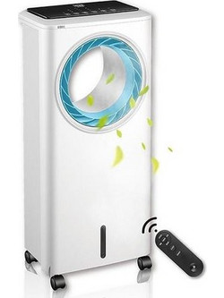Air Cooler Κρύο - Φορητό με Νερό + Τηλεχειριστήριο με Χρονοδιακόπτη - 65Watt