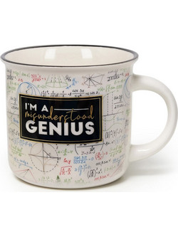 ΚΟΥΠΑ LEGAMI CUP-PUCCINO 350ml - PORCELAIN MUG - GENIUS (ΜΑΘΗΜΑΤΙΚΑ) CUP0064