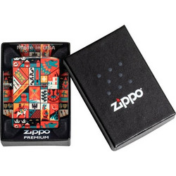 Zippo 48786 Medieval Box Art Design, Steel, TE, Πολύχρωμο