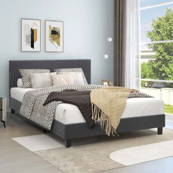 Κρεβάτι Flat Διπλό Υφασμάτινο 150x200cm GP002-0010,2