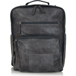 Camel Active Laos 251-201-60 Δερμάτινο Σακίδιο Πλάτης 11.5lt Μαύρο