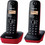 Panasonic KX-TG1612 Ασύρματο Τηλέφωνο Σετ Duo Μαύρο Κόκκινο