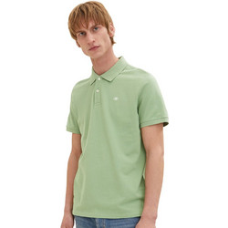 Tom Tailor Ανδρική Μπλούζα Polo Κοντομάνικη Πράσινο Mint 1031006-35169