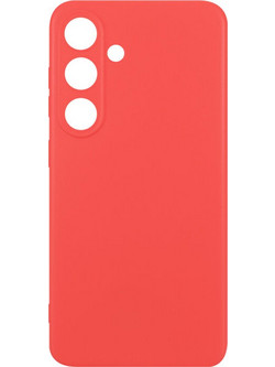 Θήκη Back Cover Σιλικόνης για Samsung Galaxy S24 - Κόκκινη
