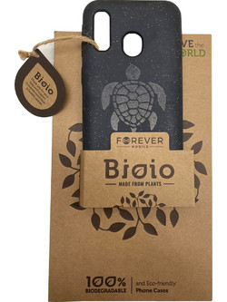 Forever Bioio Turtle Οικολογική Θήκη Case για Samsung A40, μαύρη