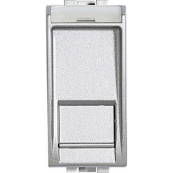Πρίζα 1 Στοιχείου RJ45 CAT5E UTP Αλουμίνιο Bticino NT4279C5E Legrand-NT4279C5E-Αλουμίνιο NT4279C5E