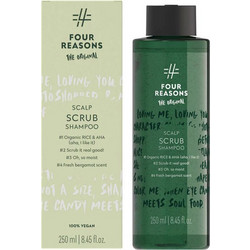 Four Reasons Scalp Scrub Σαμπουάν κατά της Ξηροδερμίας & της Πιτυρίδας για Λιπαρά Μαλλιά 250ml