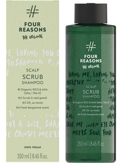 Four Reasons Scalp Scrub Σαμπουάν κατά της Ξηροδερμίας & της Πιτυρίδας για Λιπαρά Μαλλιά 250ml
