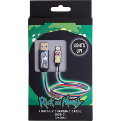 Καλώδιο Rick & Morty Light-Up Shock USB σε USB-C 1m 2.4A
