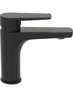 Viospiral Modea Optima Total Black 00-2501/1B (00-02501/1B) Αναμεικτική Μπαταρία Νιπτήρος