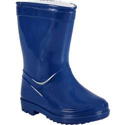 Mitsuko GS01705B-BLU Bebe γαλότσες με γούνα - Μπλε