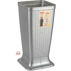 Ομπρελοθήκη Πλαστική Silver 26x26x52cm ForHome 24005242 - For Home