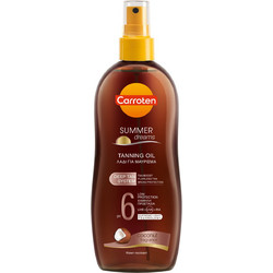 Carroten Summer Dreams Coconut Intensive Λάδι Μαυρίσματος Σώματος SPF6 200ml