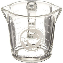 Rhinowares Δοσομετρικό Διπλό Ποτήρι 70ml (διπλό στόμιο με χειρολαβή)