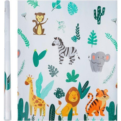 Χαρτί περιτυλίγματος "Jungle design " 80γρ. 0,70x4μέτρα