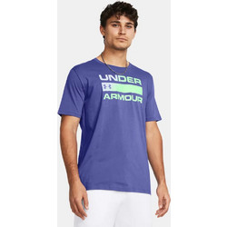 Under Armour Team Issue Wordmark Graphic Ανδρικό Αθλητικό T-Shirt Μωβ 1329582-561
