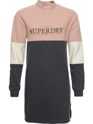 Superdry Mini Καθημερινό Φόρεμα Γκρι W8010380A-ZH5