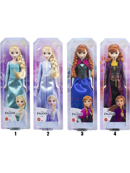 Mattel Disney Frozen Κούκλα Διάφορα Σχέδια