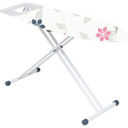 Σιδερώστρα Ατμού XL 150x45x65-95cm Μεταλλική με Επιφάνεια Σιδερώματος 120x45cm 8Kg Σχάρα 43x29cm Διάμετρος Ποδιού O34mm PASSAT FLORAL SWIRLS