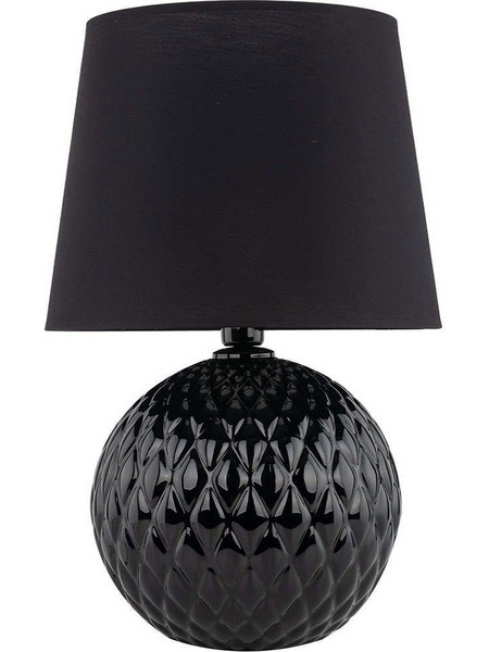 Φωτιστικό Επιτραπέζιο Santana 16047 Φ39x60cm 1xE27 15W Black TK Lighting