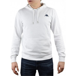 Kappa Vend Hooded Ανδρικό Αθλητικό Φούτερ με Κουκούλα Λευκό 707390-11-0601