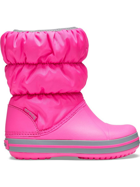 Crocs Puff Παιδικές Μπότες Χιονιού Candy Pink 14613-6TR