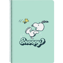 Σημειωματάριο Snoopy Groovy Πράσινο A4 80 Φύλλα