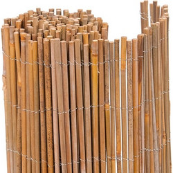 ΚΑΛΑΜΩΤΗ BAMBOO ΜΑΣΙΦ JUAN Φ6-10mm ΜΕ ΣΥΡΜΑ ΓΑΛΒΑΝΙΖΕ 150(Υ) x 300cm -111621