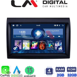 LM Digital ZN4193 Ηχοσύστημα Αυτοκινήτου με Οθόνη Αφής USB Bluetooth & GPS