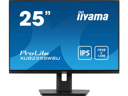 iiyama ProLite XUB2595WSU-B5 IPS Monitor 25" 1920x1200 FHD 75Hz 4ms