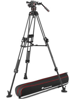 Manfrotto Nitrotech 608 and 536 CF Tall Single Legs