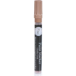 Fleur Paint Maker Chalky Look Μαρκαδόρος Chocolate Wish F17