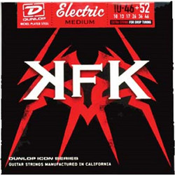 Dunlop Kerry King Σετ 6 Χορδές Ηλεκτρικής Κιθάρας Nickel Plated Steel 10-52" Medium Tension